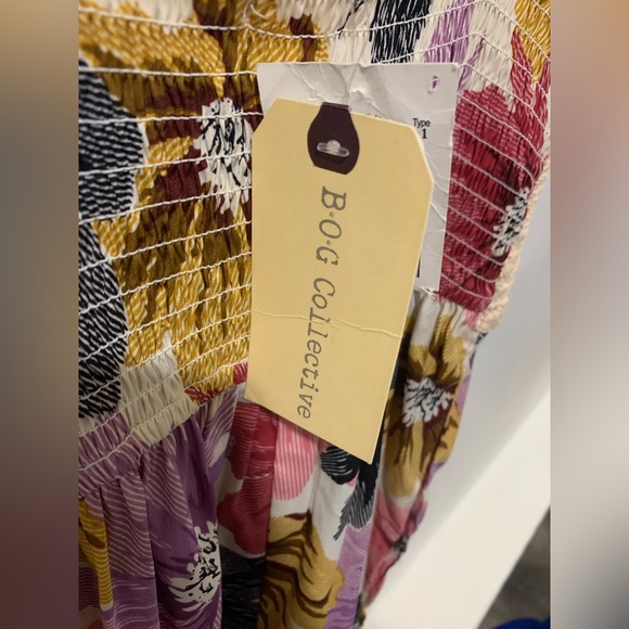 B.O.G Collective Pink Floral Jumpsuit size XS - Picture 2 of 2